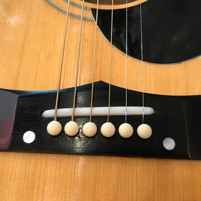 Vintage Grammer Johnny Cash Signature G50 Model Acoustic Guitar 1969 Sunburst image 11