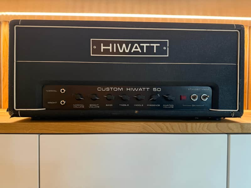Hiwatt Custom 50 DR504 1981 - Black image 1