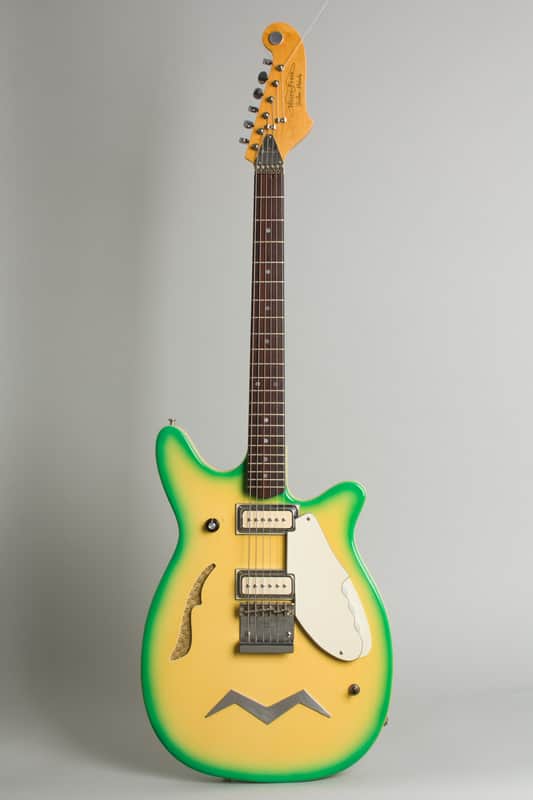 Micro-Frets Golden Melody Semi-Hollow Body Electric Guitar (1969), ser. #1422, original black tolex hard shell case. image 1