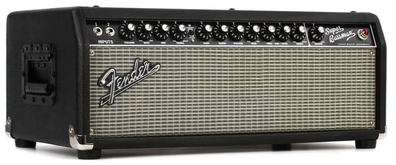 Fender Super Bassman Head - 300-watt Tube Bass Head - Black image 1