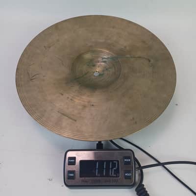 Zildjian 12" 771g Hi-Hat Bottom Cymbal Vintage 40s Avedis A B20 Hand Hammered image 9