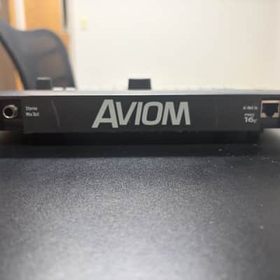Aviom A320 32-Channel Personal Mixer 2010s - Black image 2
