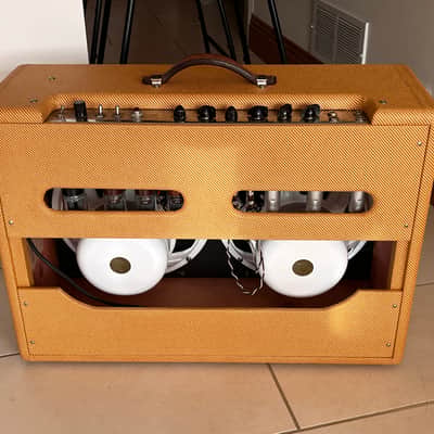 1958 - 1959 Fender Twin; vintage 5F8-A beast! image 2