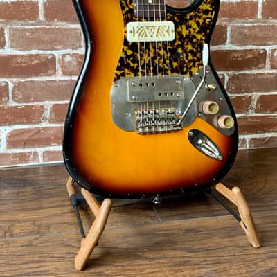 Waterslide S-Style W/ Mojo Lap-Steal and Gold-Foil Pickups, 2020 Sunburst NEW (Authorized Dealer) image 2