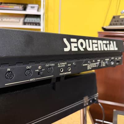 Sequential Prophet VS 61-Key 8-Voice Polyphonic Synthesizer 1986 - 1987 - Black image 6