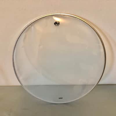 2 Used DW (Drum Workshop) by REMO 14” Drum Heads; Coated Batter & Clear Resonant image 3