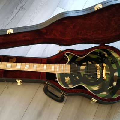 Gibson Zakk Wylde Les Paul Custom 2003 - 2016 - Camo Bullseye Limited Edition image 4