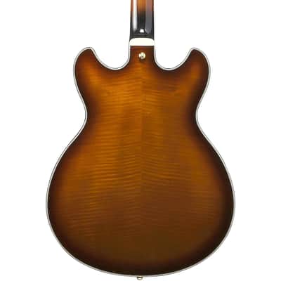 Ibanez Artcore Expressionist AS93FM-VLS 6-String Semi-Hollow Electric Guitar with Macassar Ebony Fretboard, Right-Handed, Violin Sunburst image 5