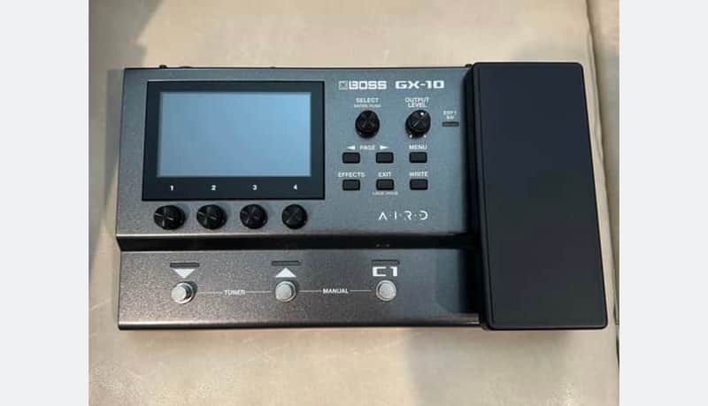 Boss GX-10 Guitar Effects Processor 2024 - Present - Black