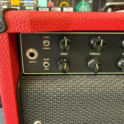 Mesa Boogie Express 5:50 +(Plus) 2-Channel 50-Watt 1x12" Guitar Combo Amplifier -2016- Red Tolex w/ ft sw + cover image 6