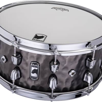 Mapex BPNBR465HCN Black Panther Persuader 14x6.5" Hammered Brass Snare Drum image 3