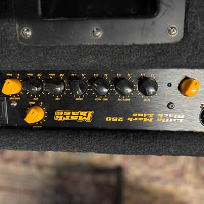 Markbass 151 Little Mark II 250 Blackline 1x15" Bass Combo Amplifier image 2