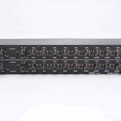 White Instruments 4100A Stereo 10-Band Rackmountable Equalizer #43227 image 3