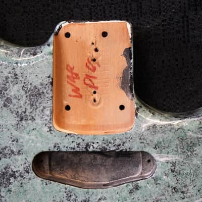 1993 ESP Japan Custom Shop Strat Alder Body - Marble Paint image 3