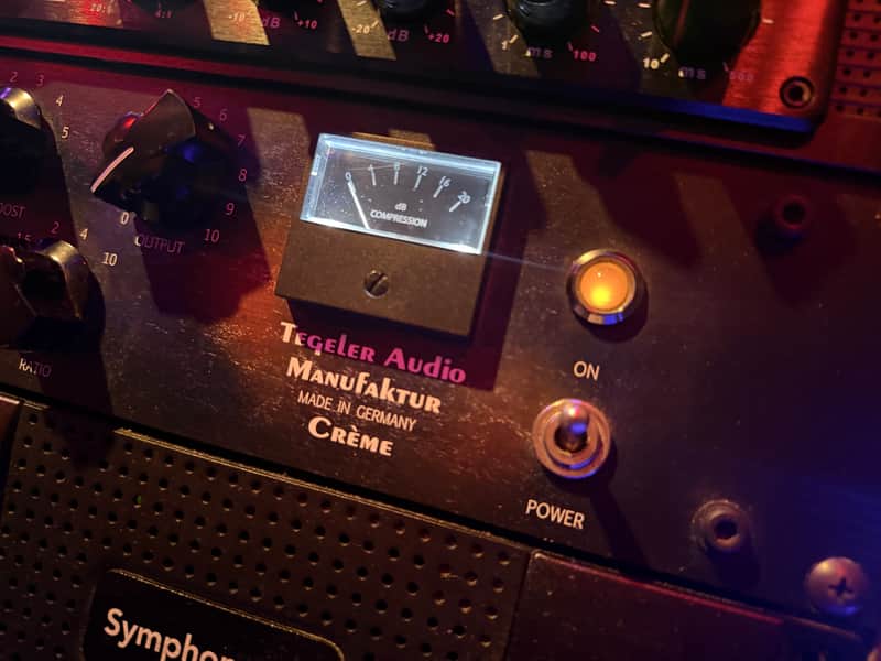 Tegeler Audio Manufaktur Creme Stereo Bus Compressor / Mastering Equalizer 2020 - Blue image 1