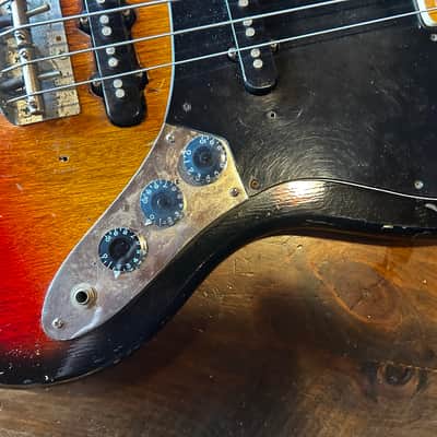 Kent jazz bass 1970s - short scale 30.5"- vintage MIJ J bass image 3