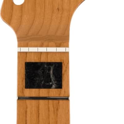 Fender Roasted Jazzmaster Neck, Block Inlays, 22 Medium Jumbo Frets, 9.5 inch Radius, Maple Modern C Shape image 9