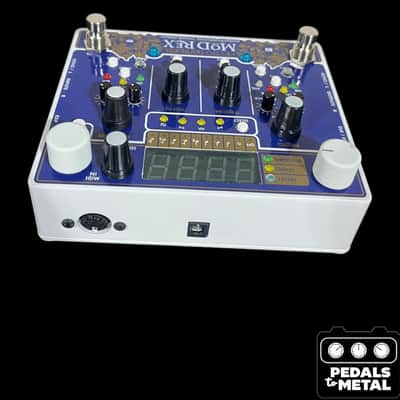Electro-Harmonix Mod Rex Polyrhythmic Modulator 2018 - Present - White / Blue - X15822 image 4