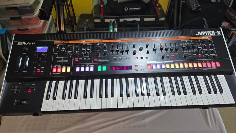Roland Jupiter-X 61-Key Synthesizer 2019 - Present - Black image 1