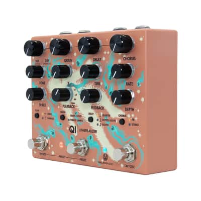 Walrus Audio Qi Etherealizer Multi Effects Pedal, Terracotta image 3