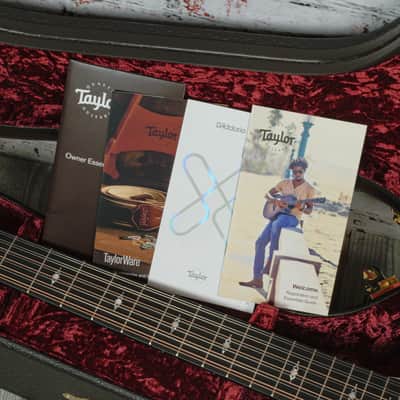 Taylor - (2025) 354ce - 12 String Acoustic-Electric Guitar -Sapele/Sitka - V-Class Bracing - Natural - w/ Hardshell Case - x05052 image 12