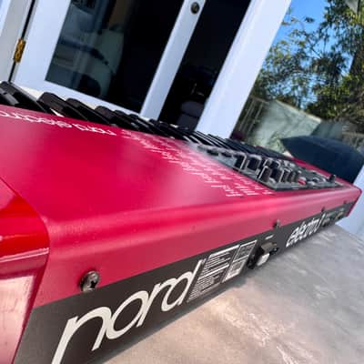 Nord Electro 3 SixtyOne (SW61) 61-Key Stage Piano / Organ - Red - w/ Soft Case image 3