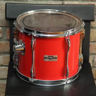 Yamaha Recording Custom 9000 - Hot Red 13"x11 rack tom image 6