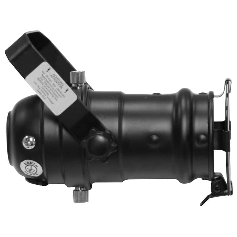 Odyssey LSPAR16B Black Aluminum Par 16 Light Fixture Housing Only image 1