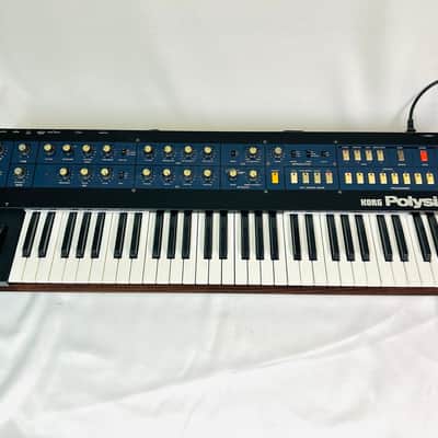 Korg Polysix (1980s) – 6-Voice Analog Synthesizer w/ Tubbutec ModyPoly MIDI Upgrade