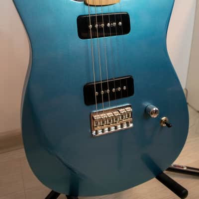 Partscaster P90 with Squier Affinity Neck and Custom Alder body image 3