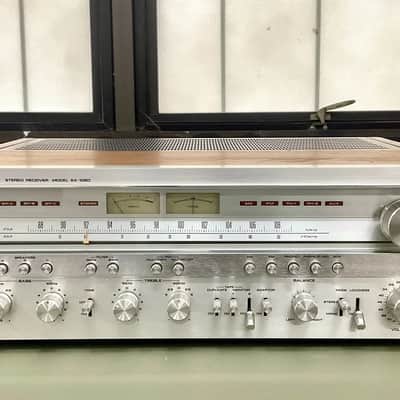 Pioneer SX-1050 120-Watt Stereo Solid-State Receiver 1976 - 1978 - Silver image 1