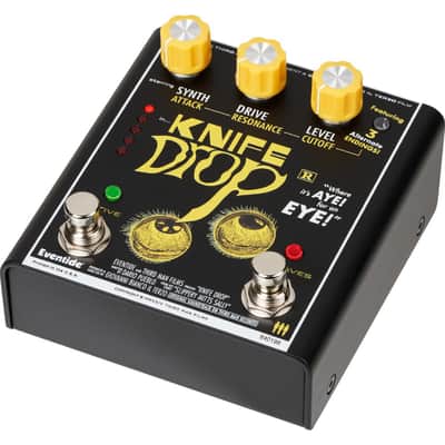 Eventide Knife Drop Sub-Octave Fuzz with Analog-style Synth Effects Pedal image 5