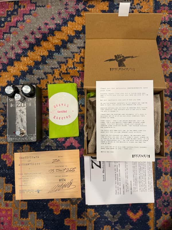 Reeves Electro ZO: Zonk Machine MK2 Silicon Fuzz image 1