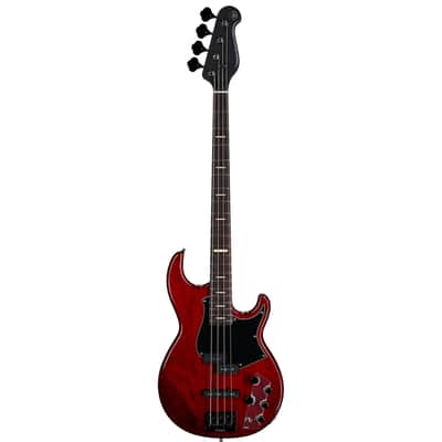 Yamaha Fired Red 4-String Bb 700 Bass image 2