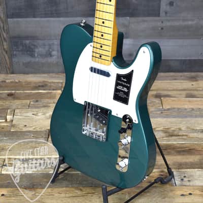 Mint Fender Vintera III Late 50s Telecaster - Sherwood Green Metallic with Gigbag image 11