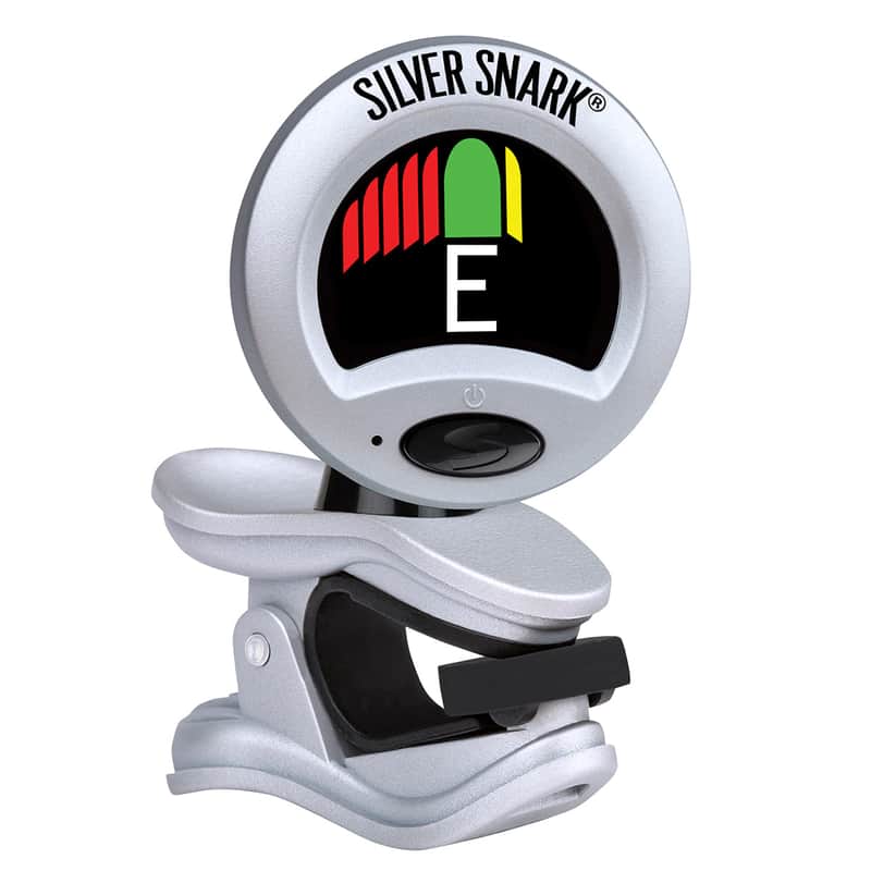 Snark Silver Snark 2 Clip-on All Instrument Tuner ~ Silver Silver