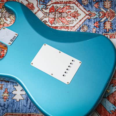 FENDER USA Custom Shop '62 Stratocaster *Dealer Exclusive Flamethrower Journeyman Relic "Ocean Turquoise" (2025) image 18