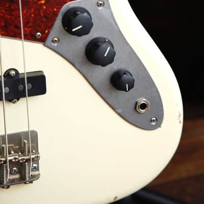 Nash JB-63 Olympic White Bass Guitar image 7