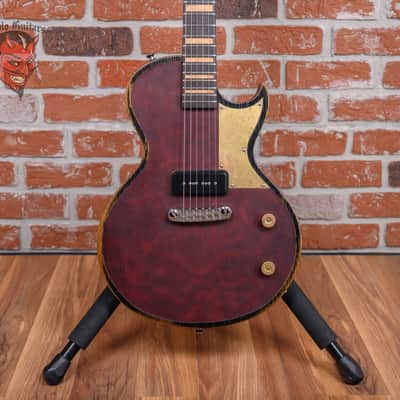 Paoletti Seicento Loft P90 Vampire Burgundy Leather Top 2024 w/OHSC image 1