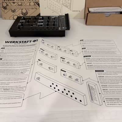 Moog Werkstatt-Ø1 (Moogfest 2014 Kit) 2010s - Black image 12