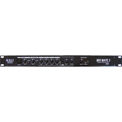 Rolls Mix Mate 3 6-Channel Stereo Line / Microphone Mixer image 2