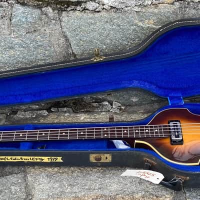 Hofner 500/1 Violin Bass LEFTY 1975 - Sunburst image 16