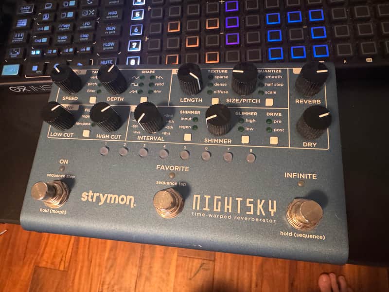 Strymon NightSky Time-Warped Reverberator 2020 - Present - Blue image 1