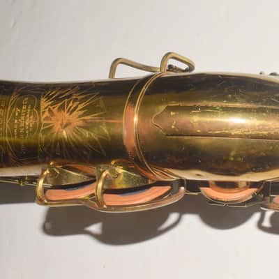 King Zephyr Alto Sax 1937 - Original lacquer-Free USA Ship image 4