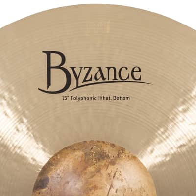 Meinl Cymbals B15POH Byzance Traditional Polyphonic HiHat - 15" image 9