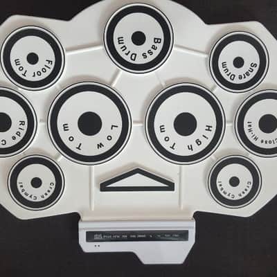 Portable Digital USB Drum set And Game 7 Pads Roll up Silicone Foot Pedal image 1