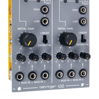 Behringer 130 Dual VCA Eurorack Synthesizer Module image 3