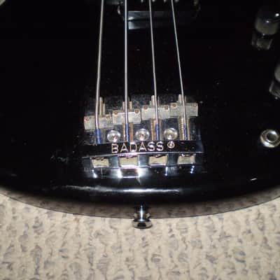 1989-1996 Yamaha RBX 200F Fretless w/Orig Leo Quann BadAss Bridge , Flats , Case image 3