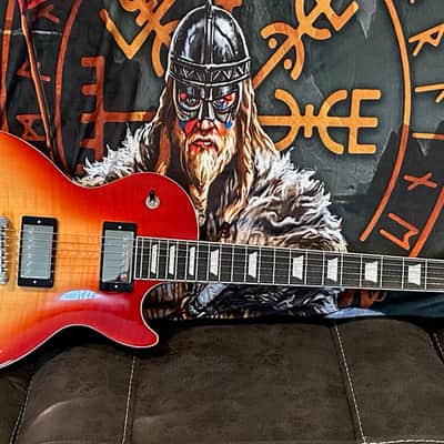 Epiphone Les Paul Modern - Orange Magna Fade image 2
