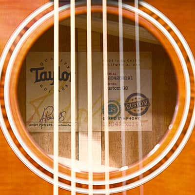Taylor Custom GS Grand Sympony 2012 - Dark Brown Tobacco Sunburst image 5